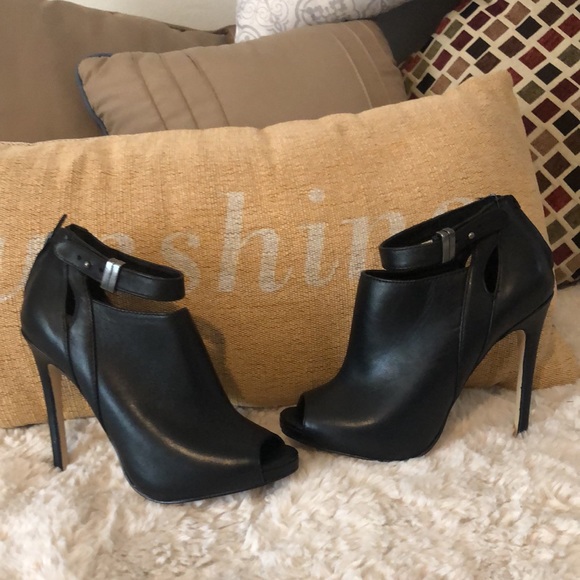 Shoemint size 6 peeptoe bootie - Picture 3 of 11